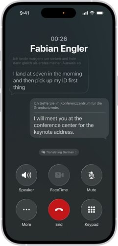 ios 26 live translation