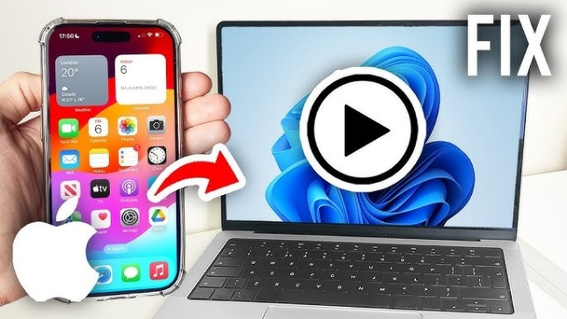 transfer video iphone pc