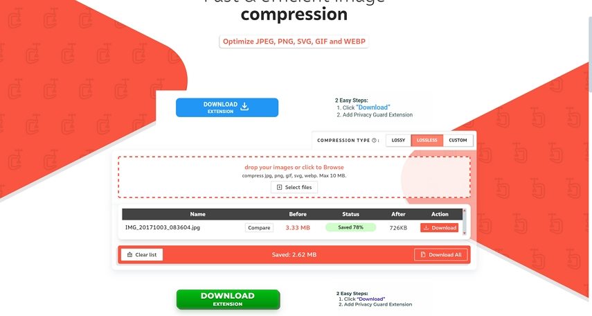 jpeg optimizer free online