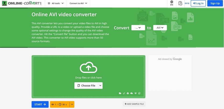 online mkv to avi converter