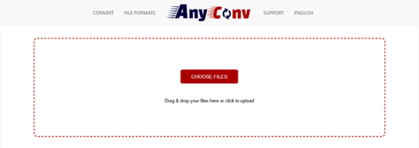 convert hevc to mov online using anyconv simple web tool