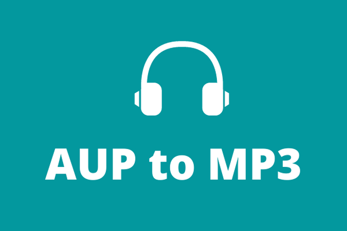 convert aup file to mp3