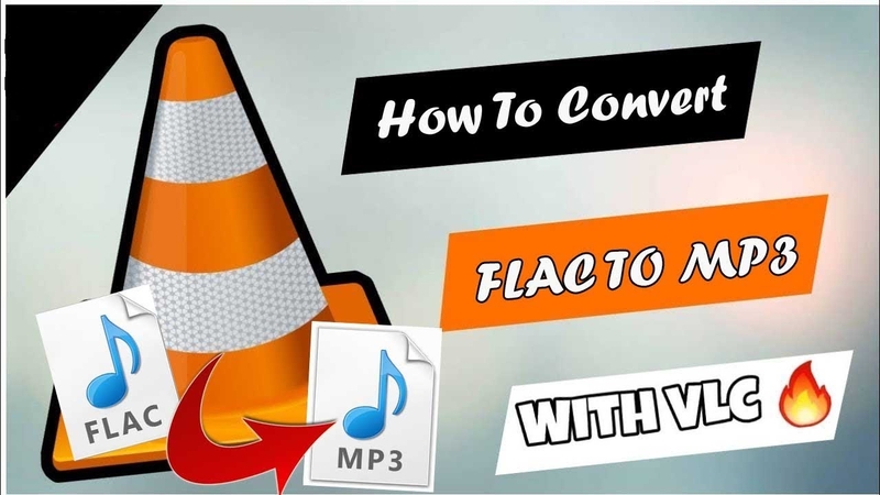 convert flac to mp3 with vlc