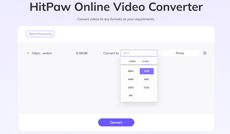 convert webm to mp3 online