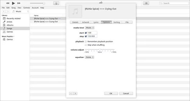 MP3 in iTunes trimmen