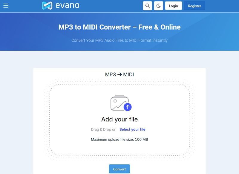 conversor de mp3 para midi online