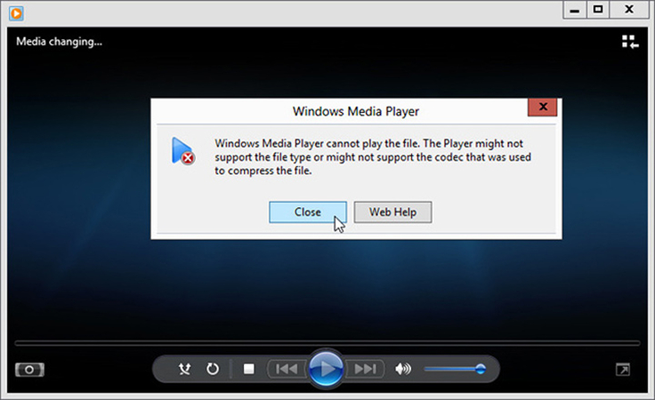 unsupported mp3 encoding