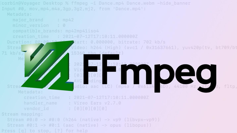 convert f4v to mp4 using ffmpeg