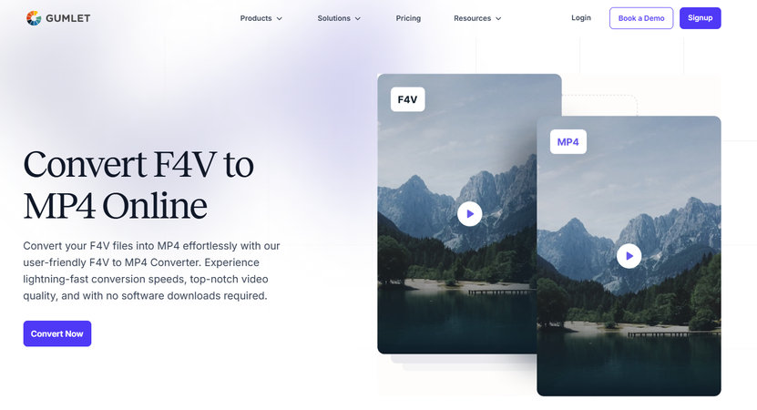 online f4v to mp4 converter by gumlet