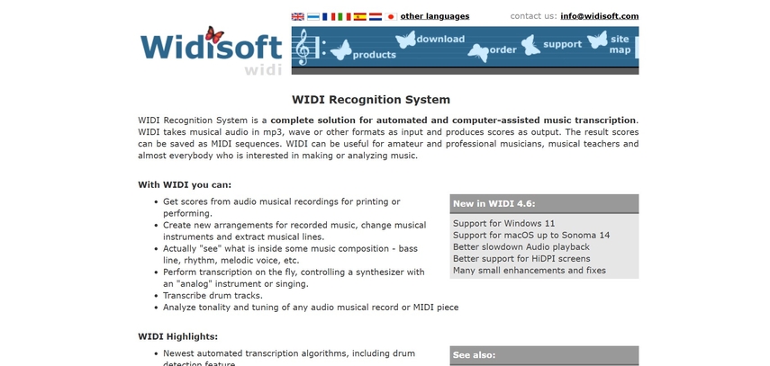 WIDI Recognition zur Umwandlung von MP4 in MIDI