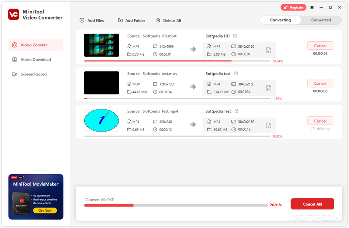 minitool mov to mpg converter to convert files