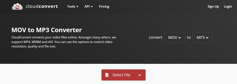 QuickTimeムービーからMP3に変換