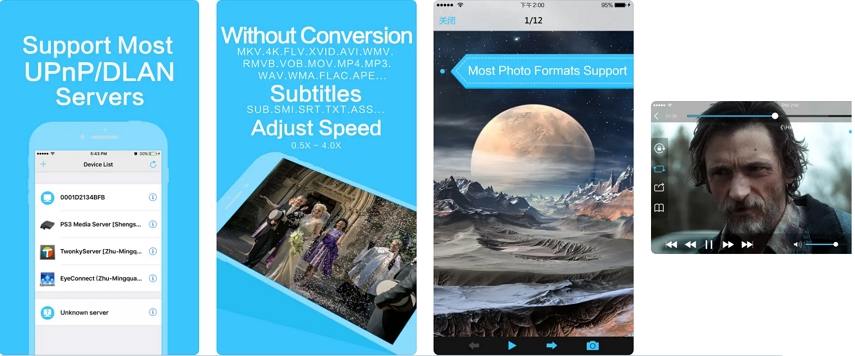 airplayer video player on iphone