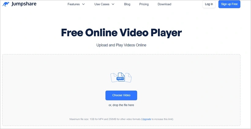 jumpshare player