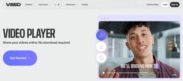 veed.io video player
