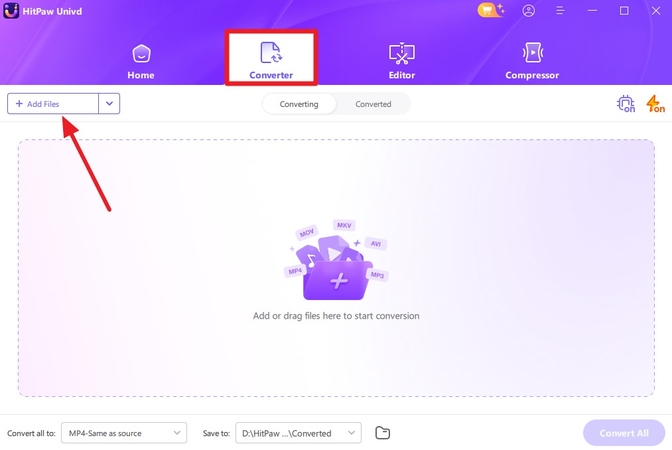 access univd converter ai tool