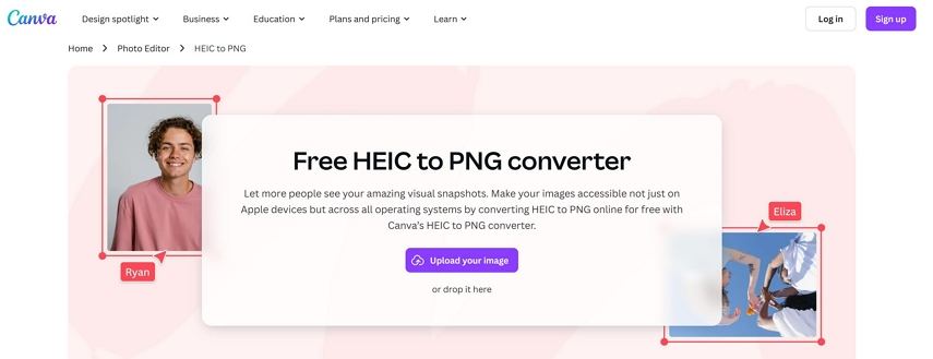 canva heic to png converter online