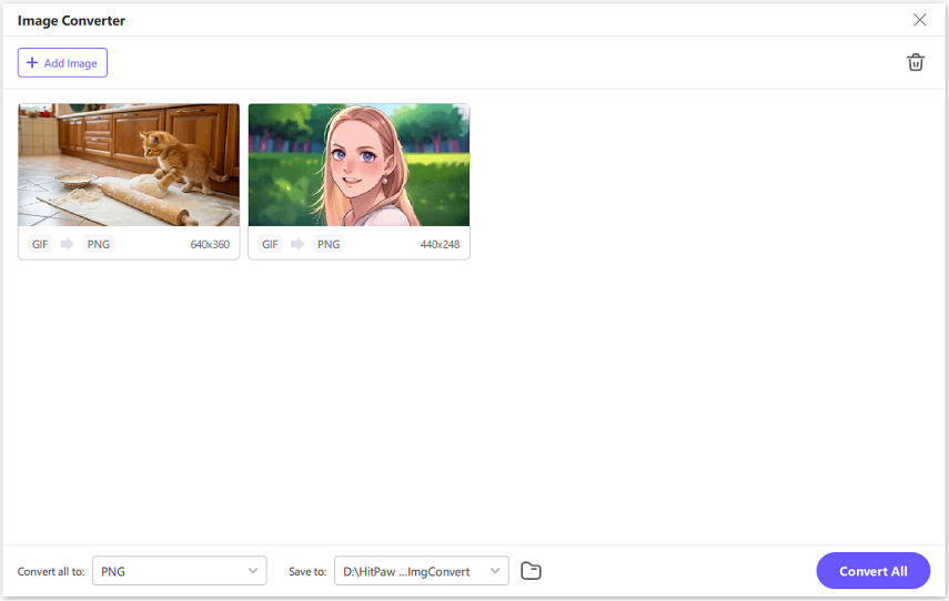 import gifs for conversion
