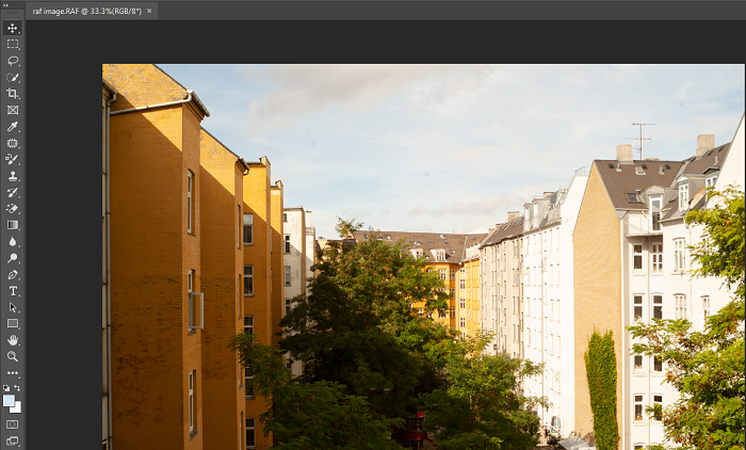 photoshop da RAF a PNG