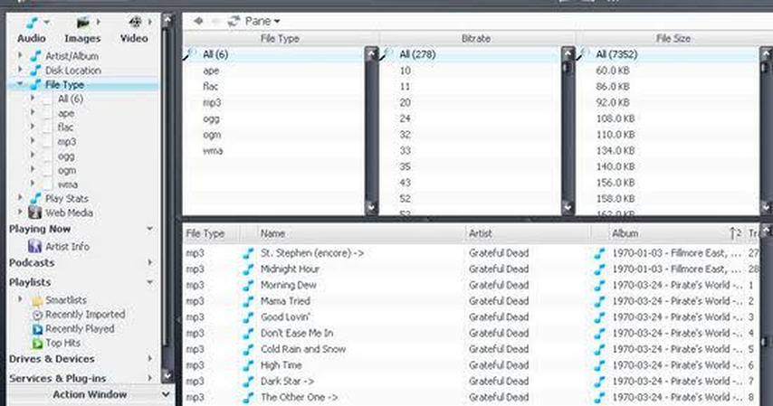 Advanced usage of JRiver Media Center with customization, DSP settings, and multi-zone playback