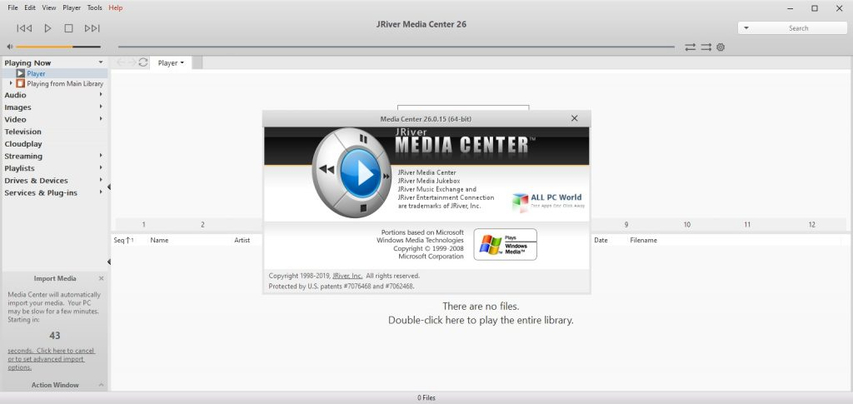 JRiver Media Center media library management