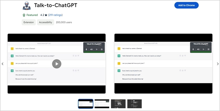 talk to chatgpt chrome plugin