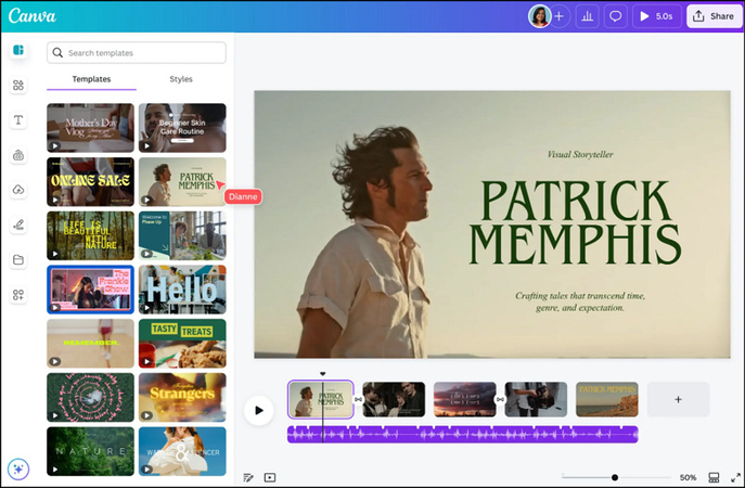 Canva Twitter Video Tool