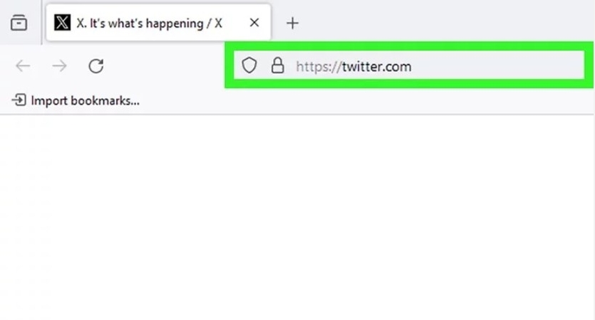 go to twitter website on different websites