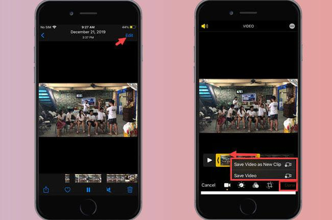 how to compress a video on iPhone after recording