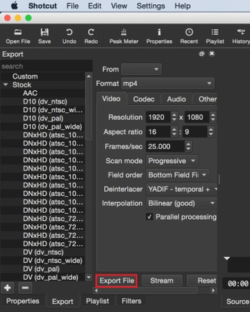shotcut discord video compressor