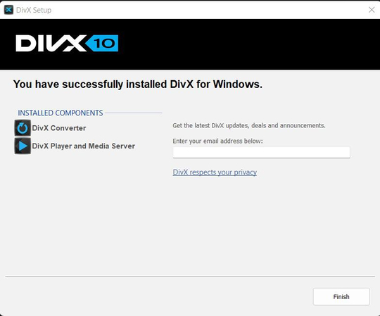 finalize installation process