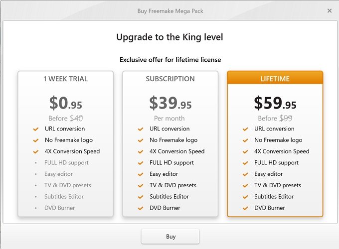 is freemake video converter free