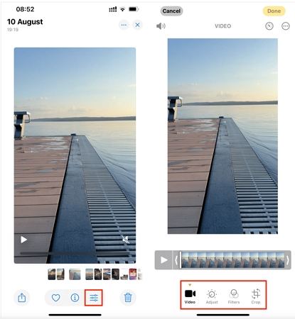 whatsapp video schneiden iphone