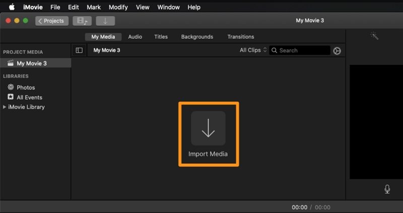 how to remove audio in imovie