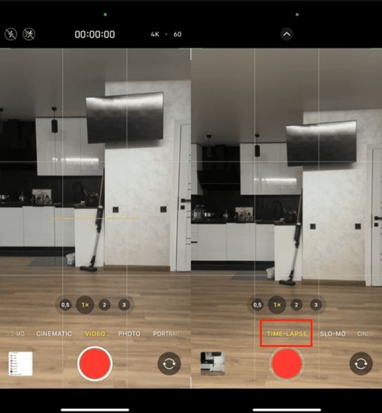 how to make timelapse from video