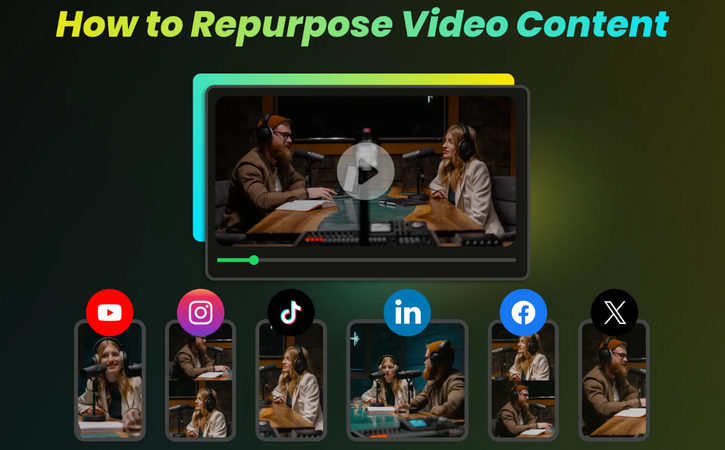 creators turning long videos into short clips