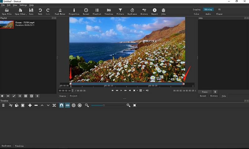 how to cut obs recordings
