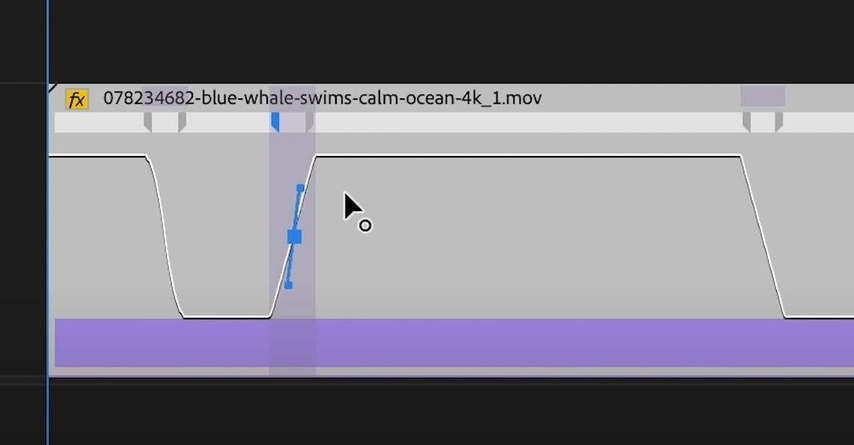 speed transition bezier handles