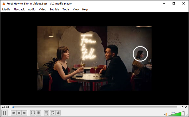 vlc open 3gp videos