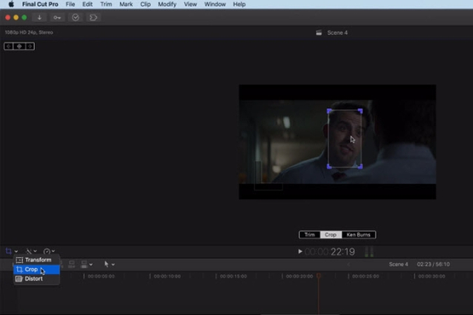 crop video final cut pro