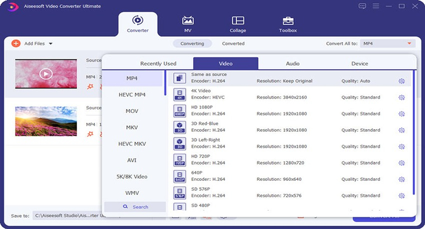 aiseesoft video converter