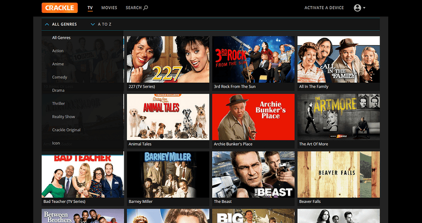 crackle online 3d movies