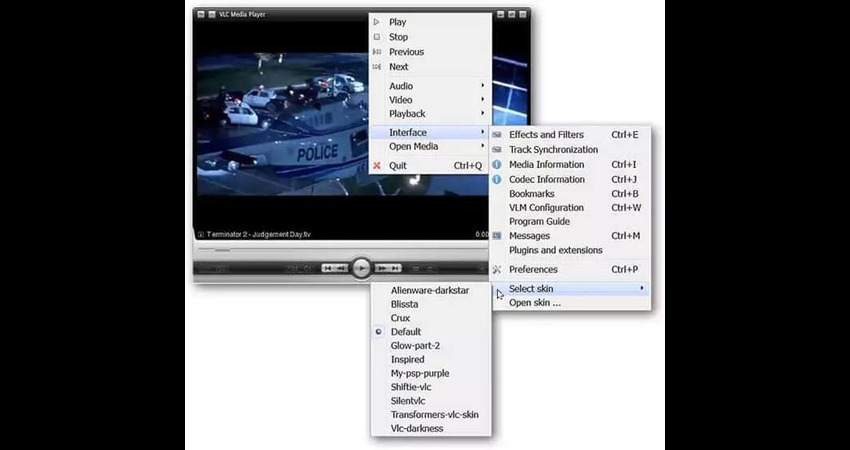install vlc skins