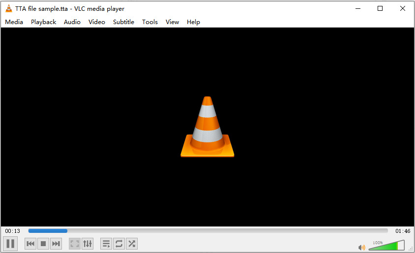 VLC Media Player 인터페이스