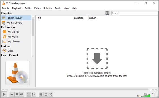 vlc slideshow custom images