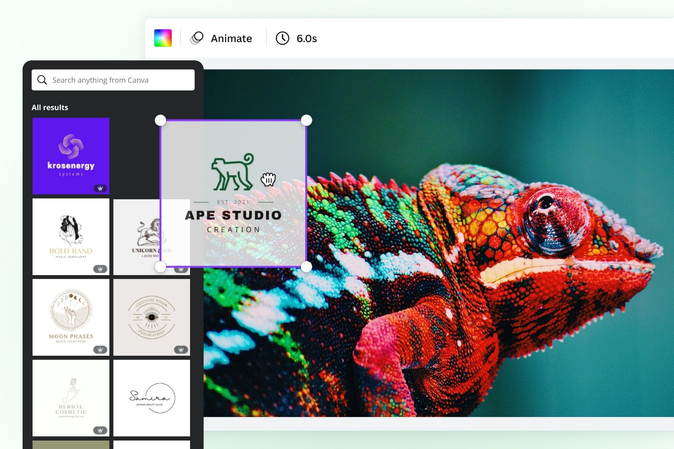 add watermark to instagram story with canva online