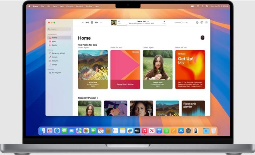 play wav on mac using apple music app