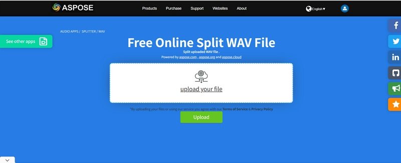 aspose wav 스플리터 온라인