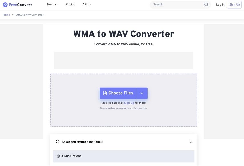 free wma to wav converter online