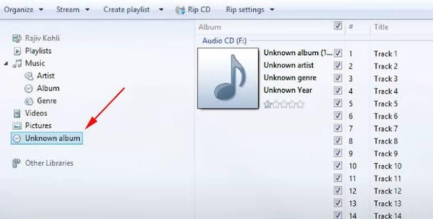 Rip CD audio to WAV format.